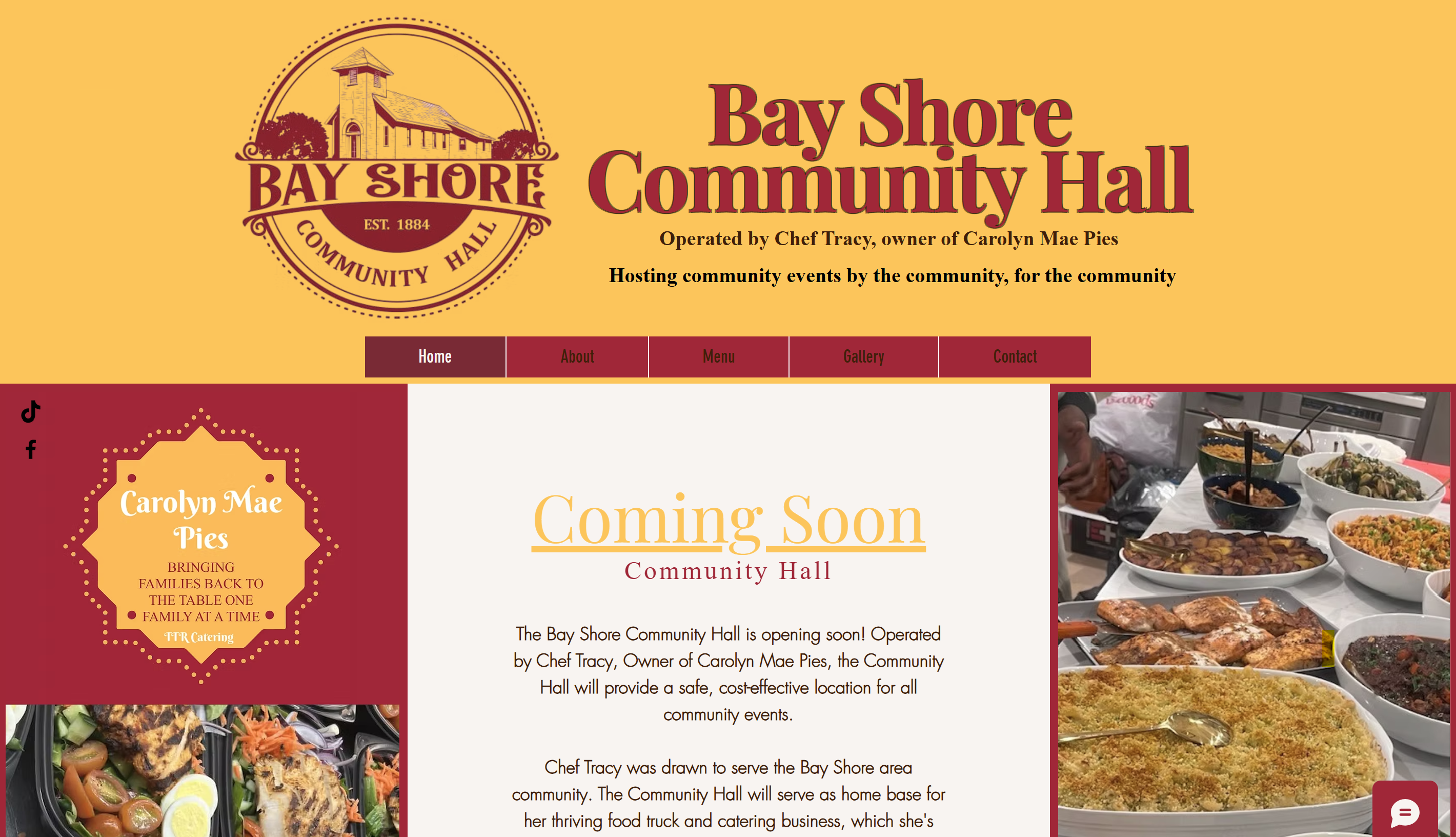 Bayshore Community Hall website